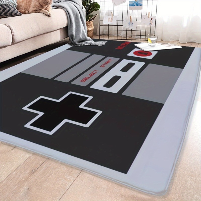 Retro Gaming Rug - Oyun alanı kilim 3D baskılı oyuncu