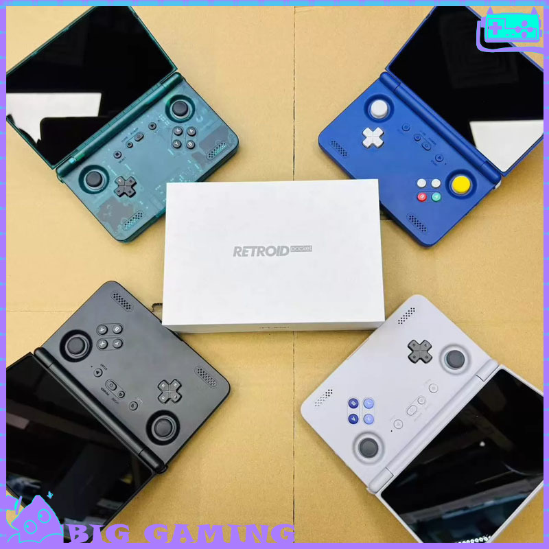 Retro Gaming Xbox Series S - Retroid Pocket Flip2 Oyun Konsolu Taşınabilir