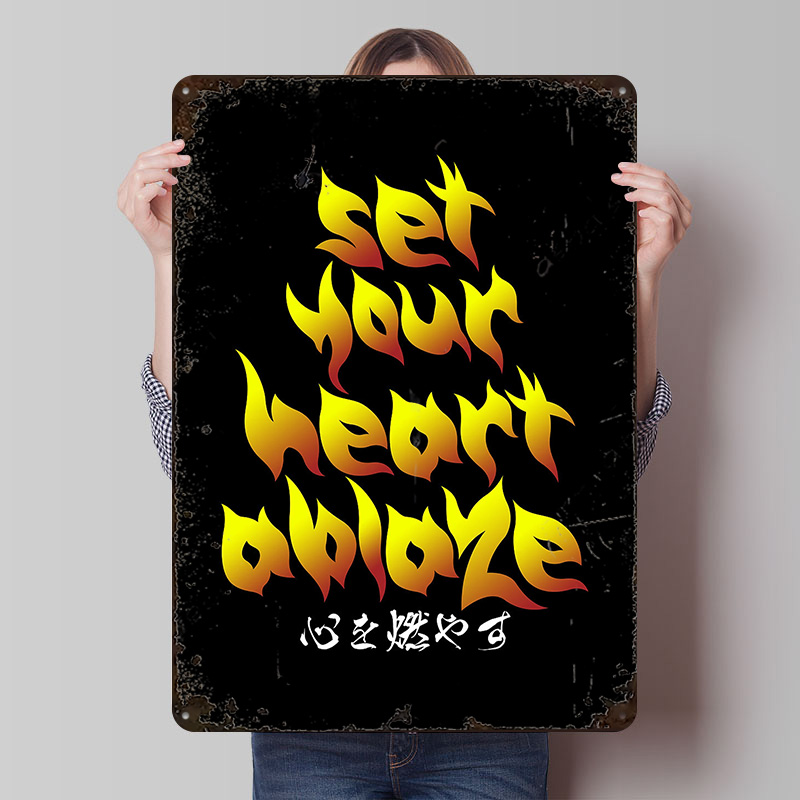 Retro Gaming Quotes - Kalbinizi Yeniden Yaratın Anime Alıntı Posteri