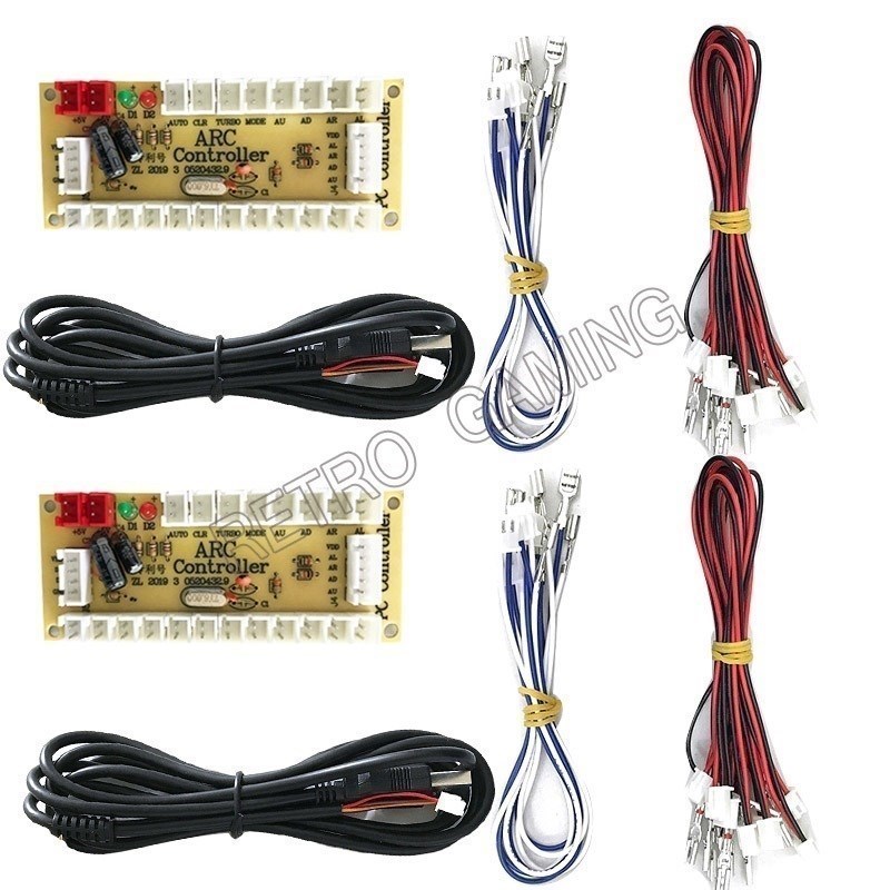 Arcade Button Kit - PC USB Sıfır Gecikme Kodlayıcı devre