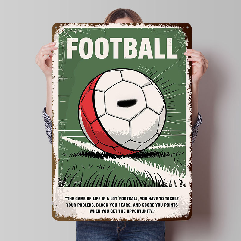 Futbol Topu Sözleri Posteri Öz - Retro Gaming Quotes incelemesi ve fiyatı