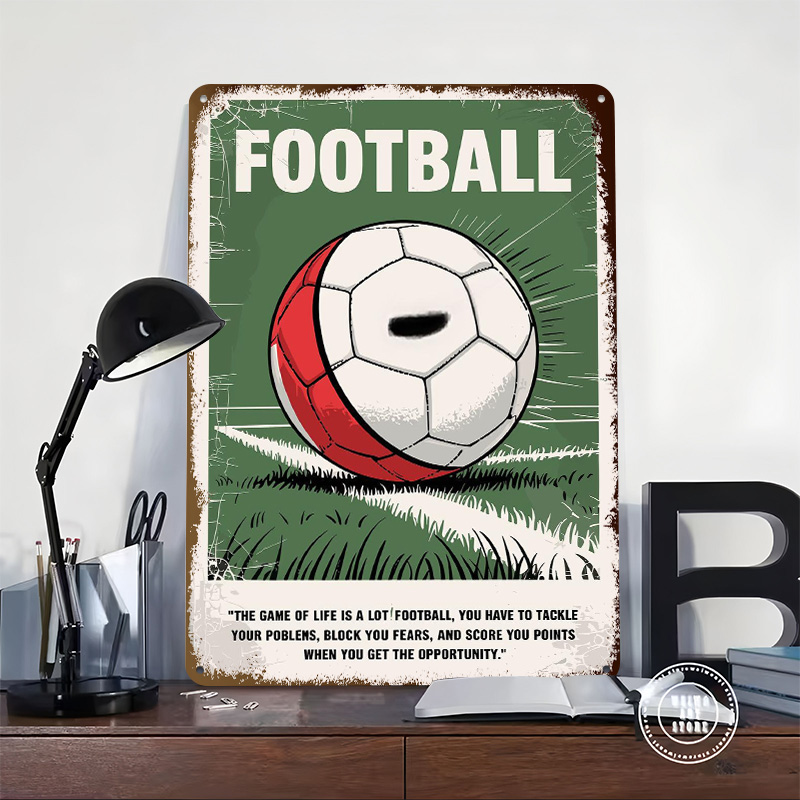 Futbol Topu Sözleri Posteri Öz - Retro Gaming Quotes incelemesi ve fiyatı