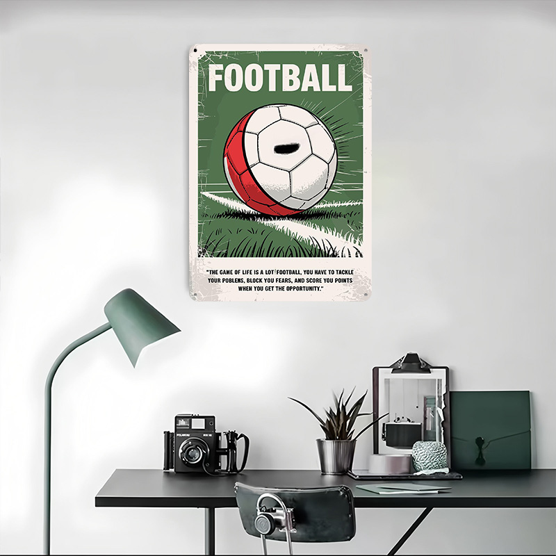 Futbol Topu Sözleri Posteri Öz - Retro Gaming Quotes incelemesi ve fiyatı