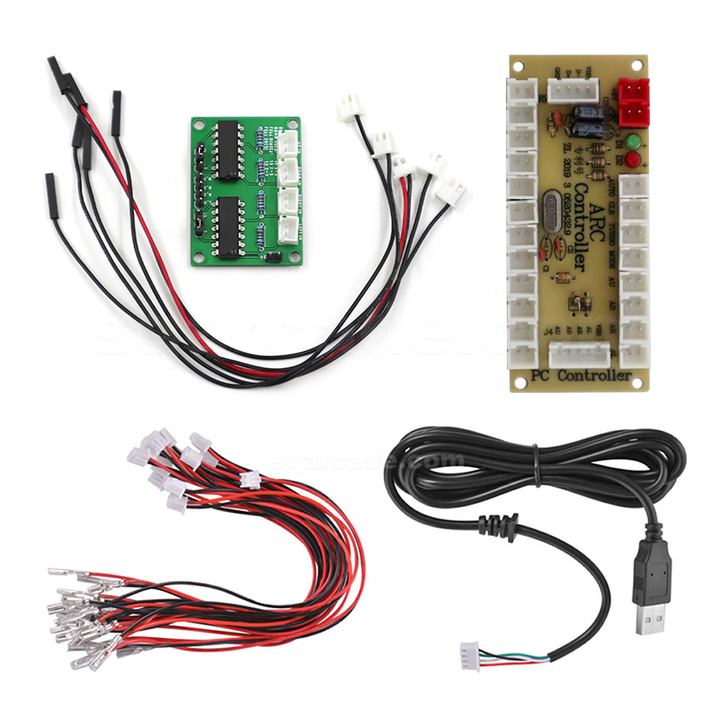 Tüm düğmeler Hitbox tarzı oyun - Arcade Button Kit incelemesi ve fiyatı