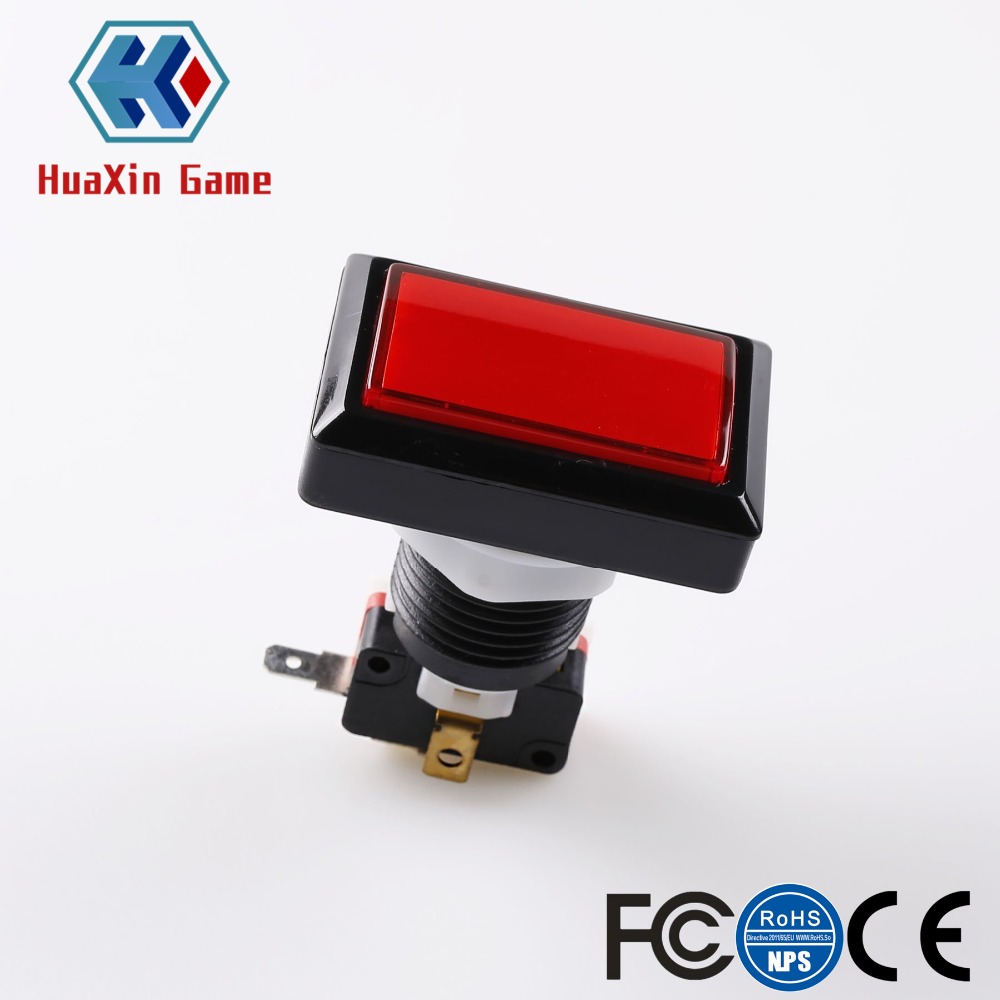 Dikdörtgen LED ışıklı Push But - Arcade Button Kit incelemesi ve fiyatı