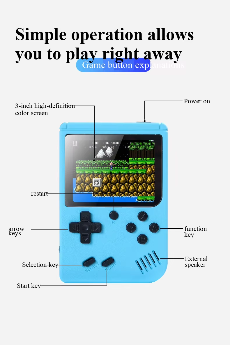400'ü 1 Arada MİNİ Oyunlar El  - Retro Gaming Download incelemesi ve fiyatı