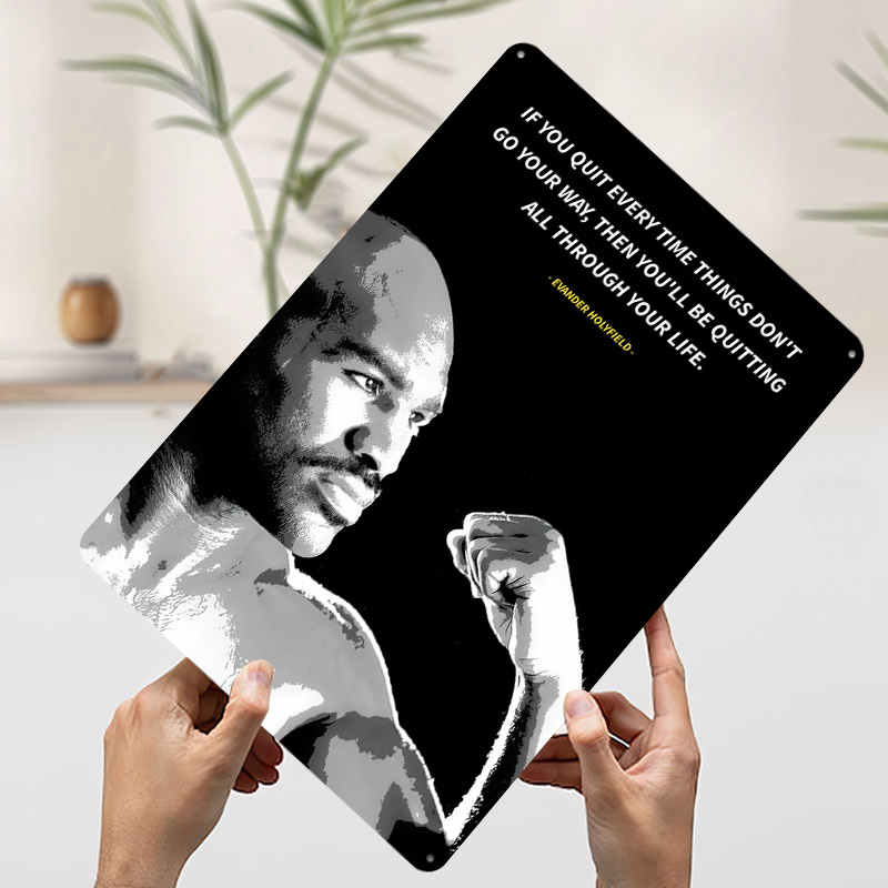 Evander Holyfield Alıntıları P - Retro Gaming Quotes incelemesi ve fiyatı