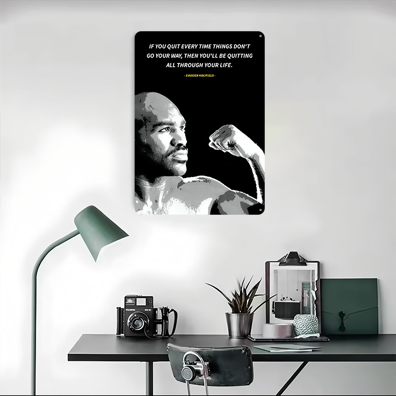 Evander Holyfield Alıntıları P - Retro Gaming Quotes incelemesi ve fiyatı