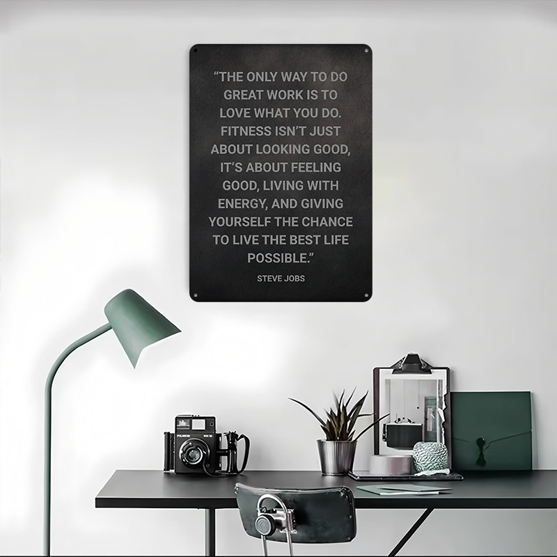 Steve Jobs Fitness Sözleri Met - Retro Gaming Quotes incelemesi ve fiyatı