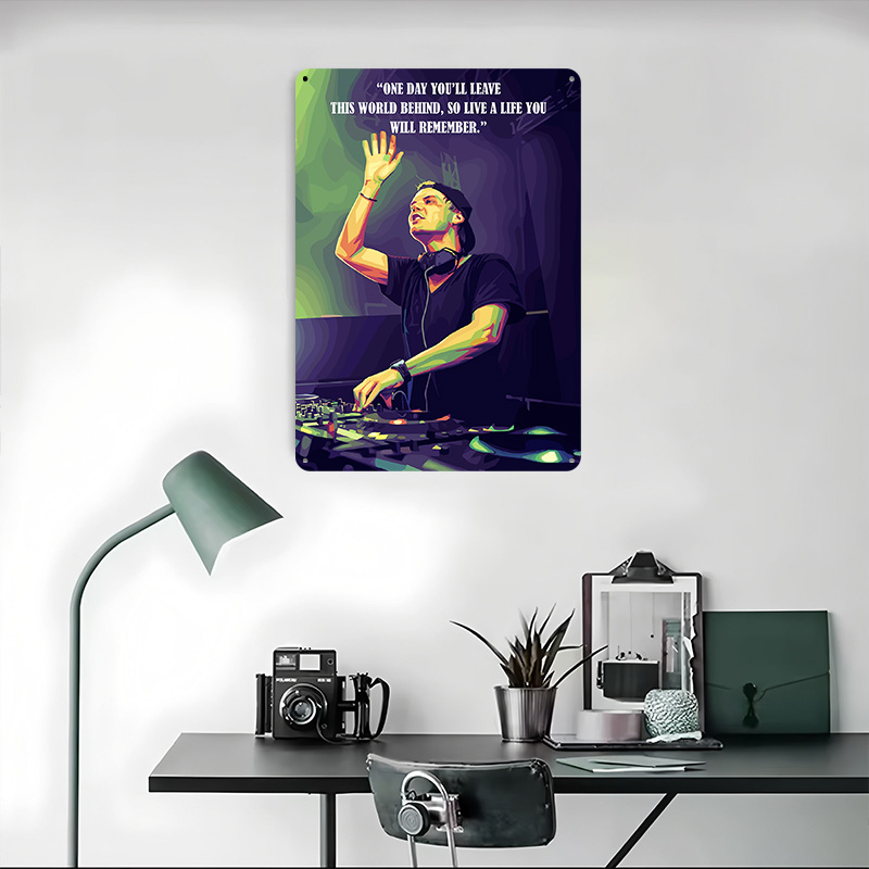 Avicii Sözleri Baskılı Poster  - Retro Gaming Quotes incelemesi ve fiyatı