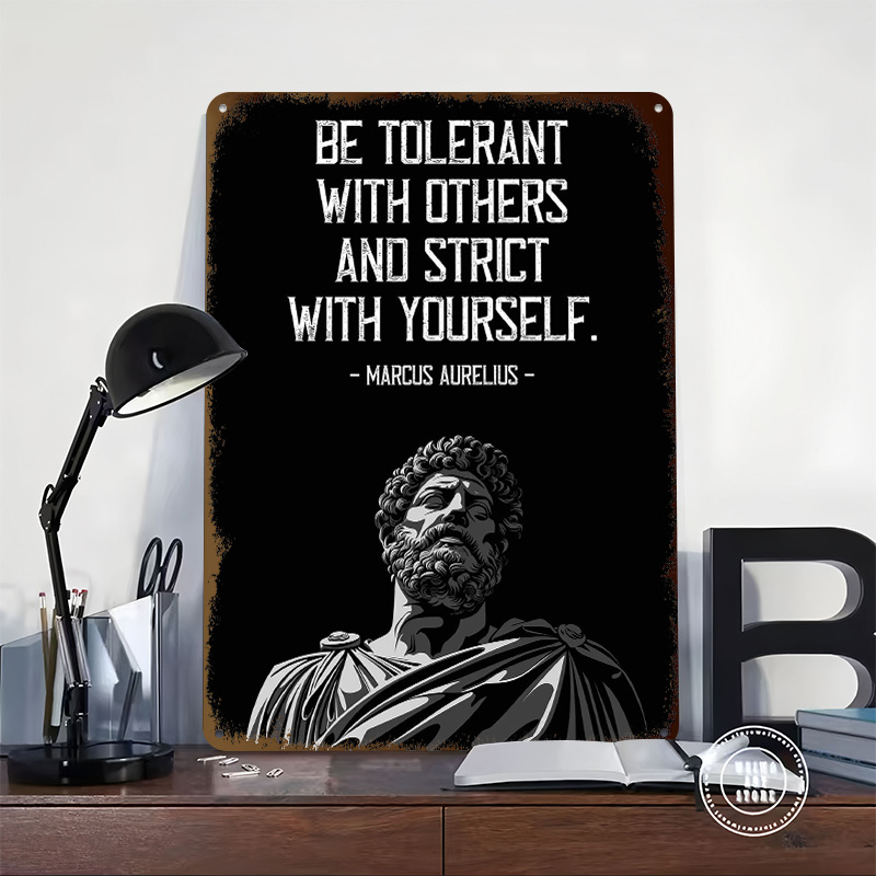 Marcus Aurelius Alıntı Metal P - Retro Gaming Quotes incelemesi ve fiyatı