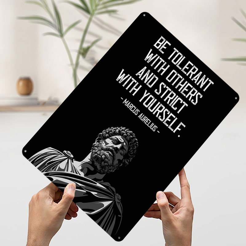 Marcus Aurelius Alıntı Metal P - Retro Gaming Quotes incelemesi ve fiyatı
