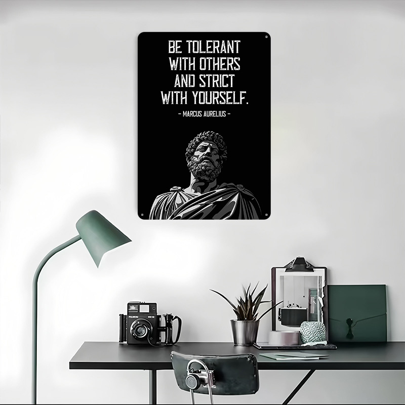 Marcus Aurelius Alıntı Metal P - Retro Gaming Quotes incelemesi ve fiyatı