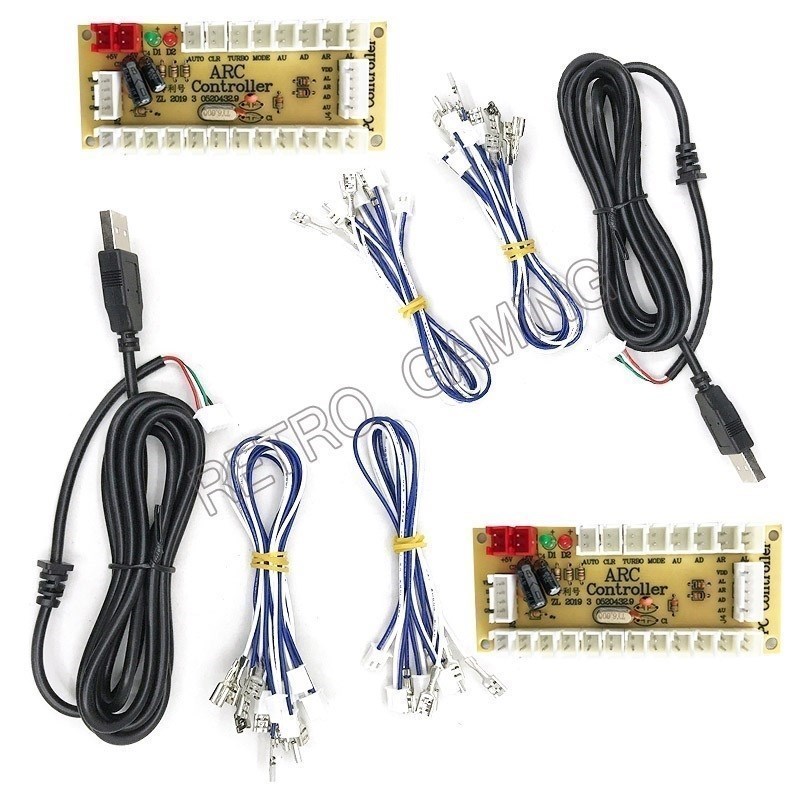 PC USB Sıfır Gecikme Kodlayıcı - Arcade Button Kit incelemesi ve fiyatı