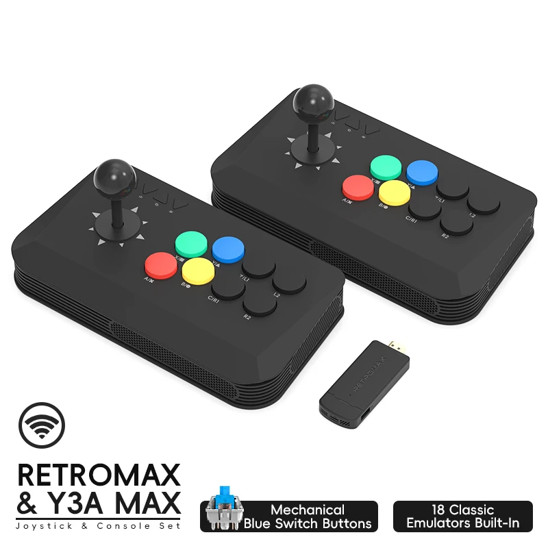Kablosuz Y3A Max Arcade Stick  - Retro Gaming Download incelemesi ve fiyatı