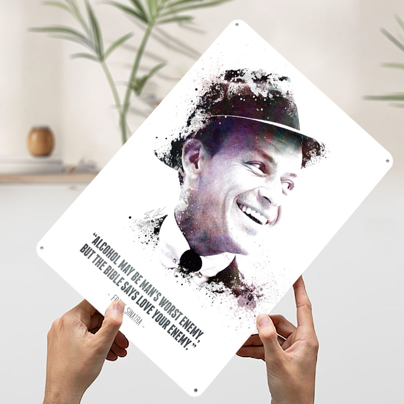 Frank Sinatra ve Alıntıları. M - Retro Gaming Quotes incelemesi ve fiyatı