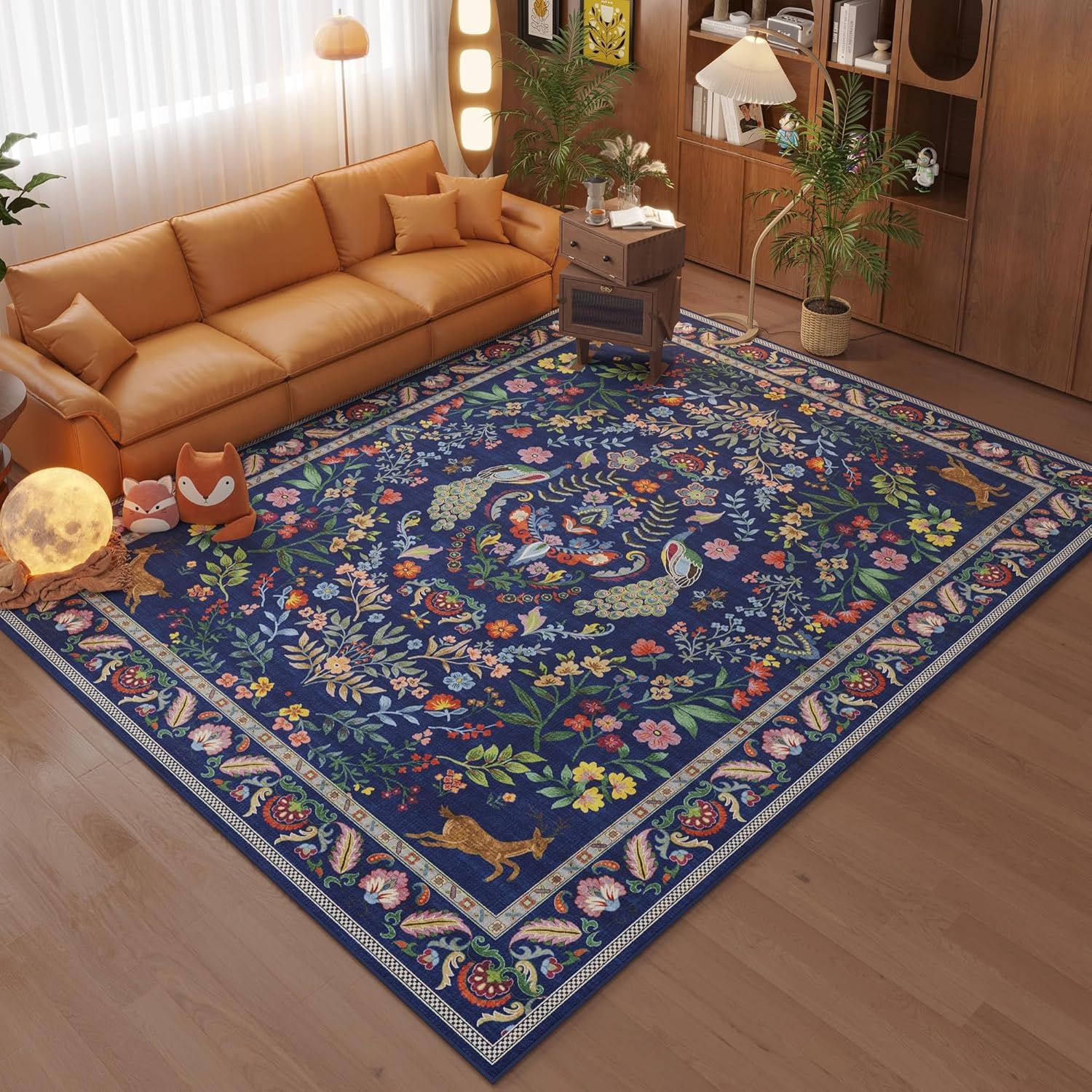 Donanma Tavus Kuşu Geyik Çiçek - Retro Gaming Rug incelemesi ve fiyatı