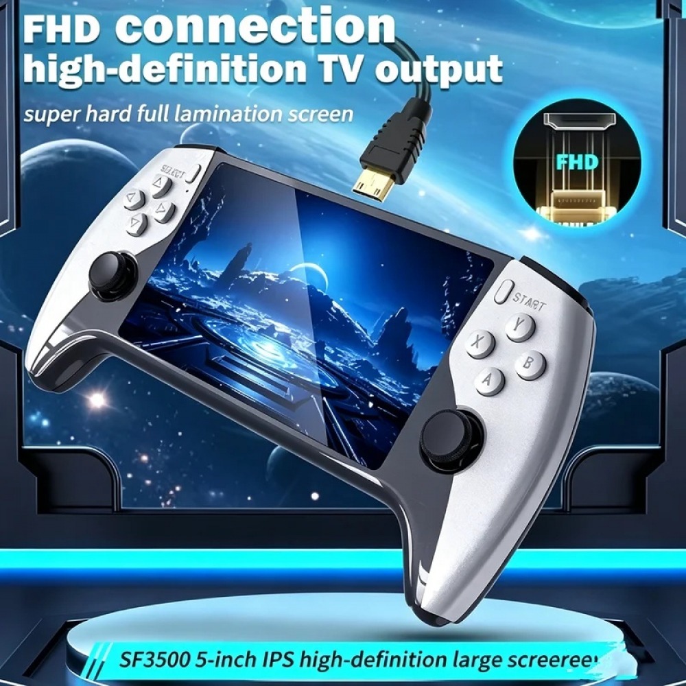 SF3500 5 inç El Oyun Konsolu,  - Retro Gaming Download incelemesi ve fiyatı